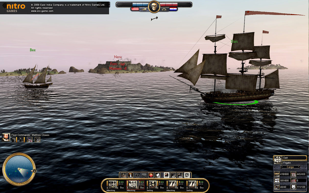 Скриншот из игры East India Company: Battle of Trafalgar - 8