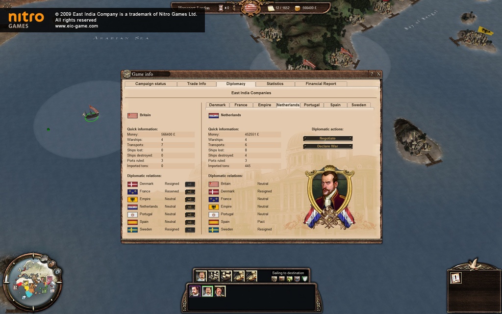 Скриншот из игры East India Company - 196