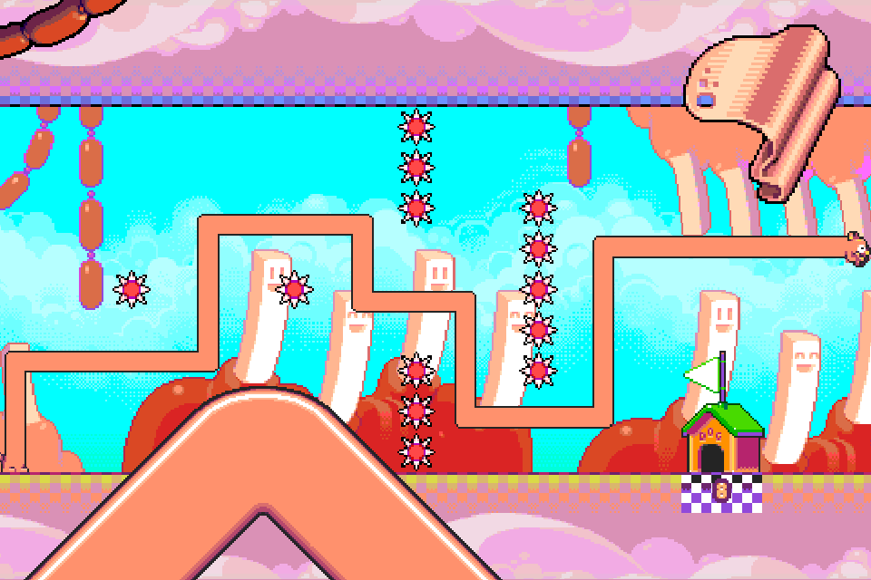 Скриншот из игры Silly Sausage in Meat Land - 5