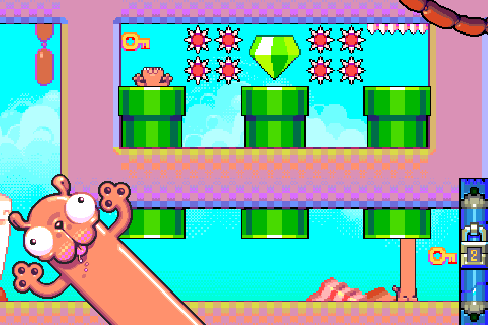 Скриншот из игры Silly Sausage in Meat Land - 2
