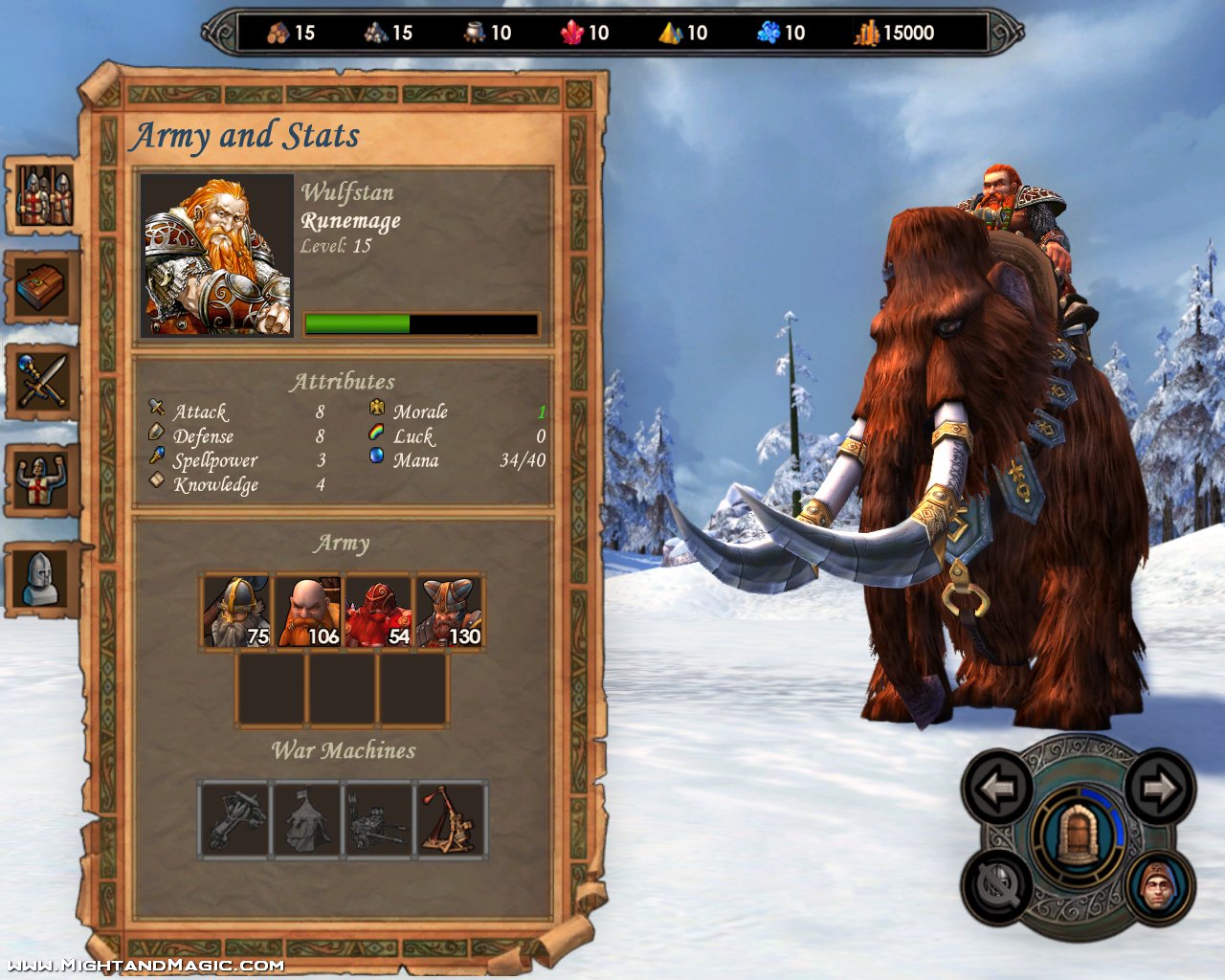 Скриншот из игры Heroes of Might and Magic 5: Hammers of Fate - 52