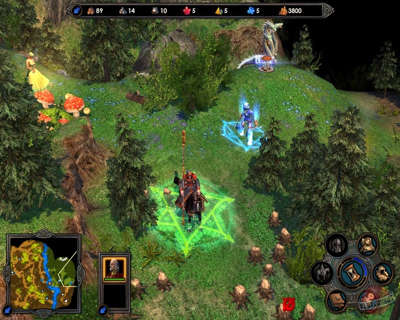 Скриншот из игры Heroes of Might and Magic 5 - 75