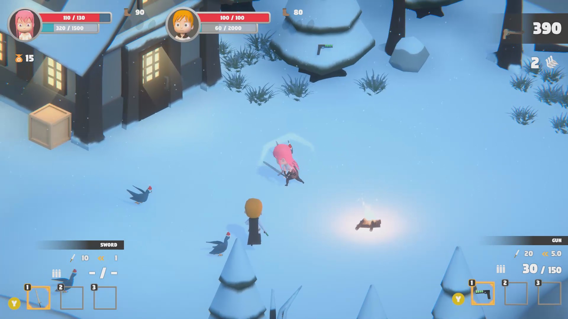 Скриншот из игры Pigeons Attack - 13