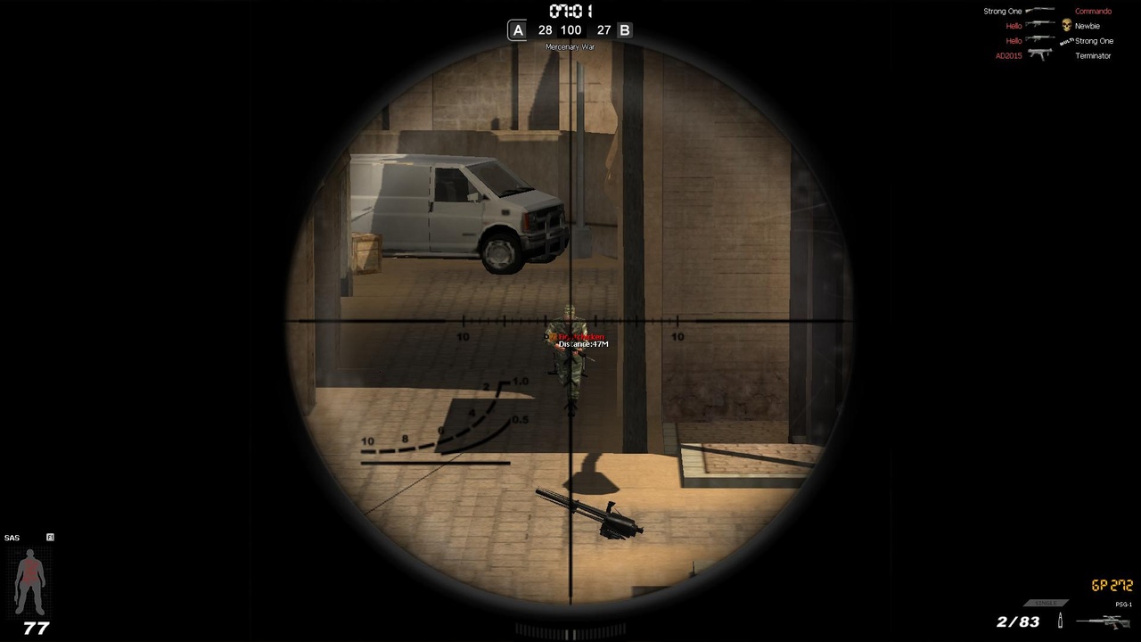 Скриншот из игры Mercenary Wars - 10