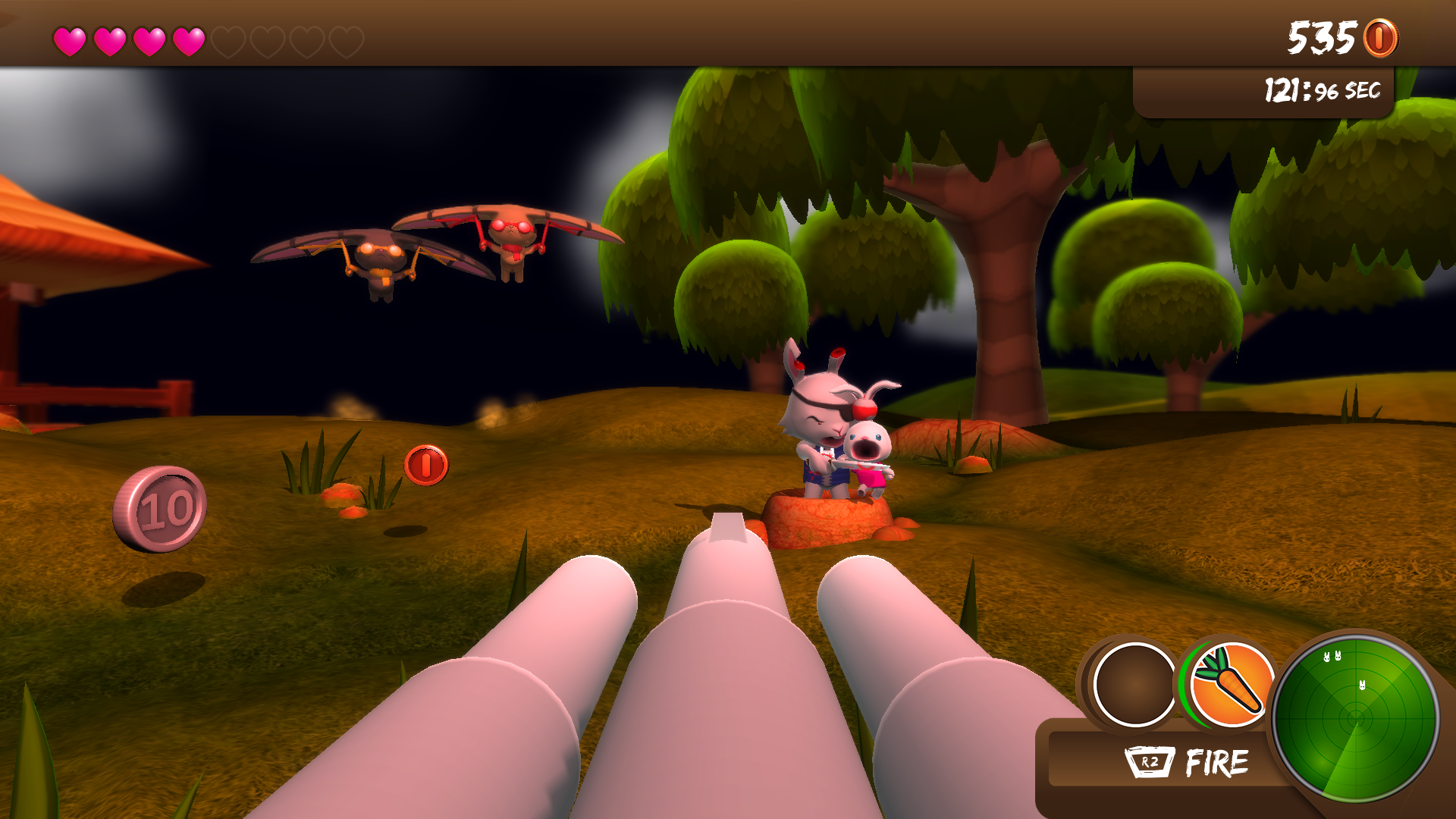 Скриншот из игры Blast 'Em Bunnies - 6