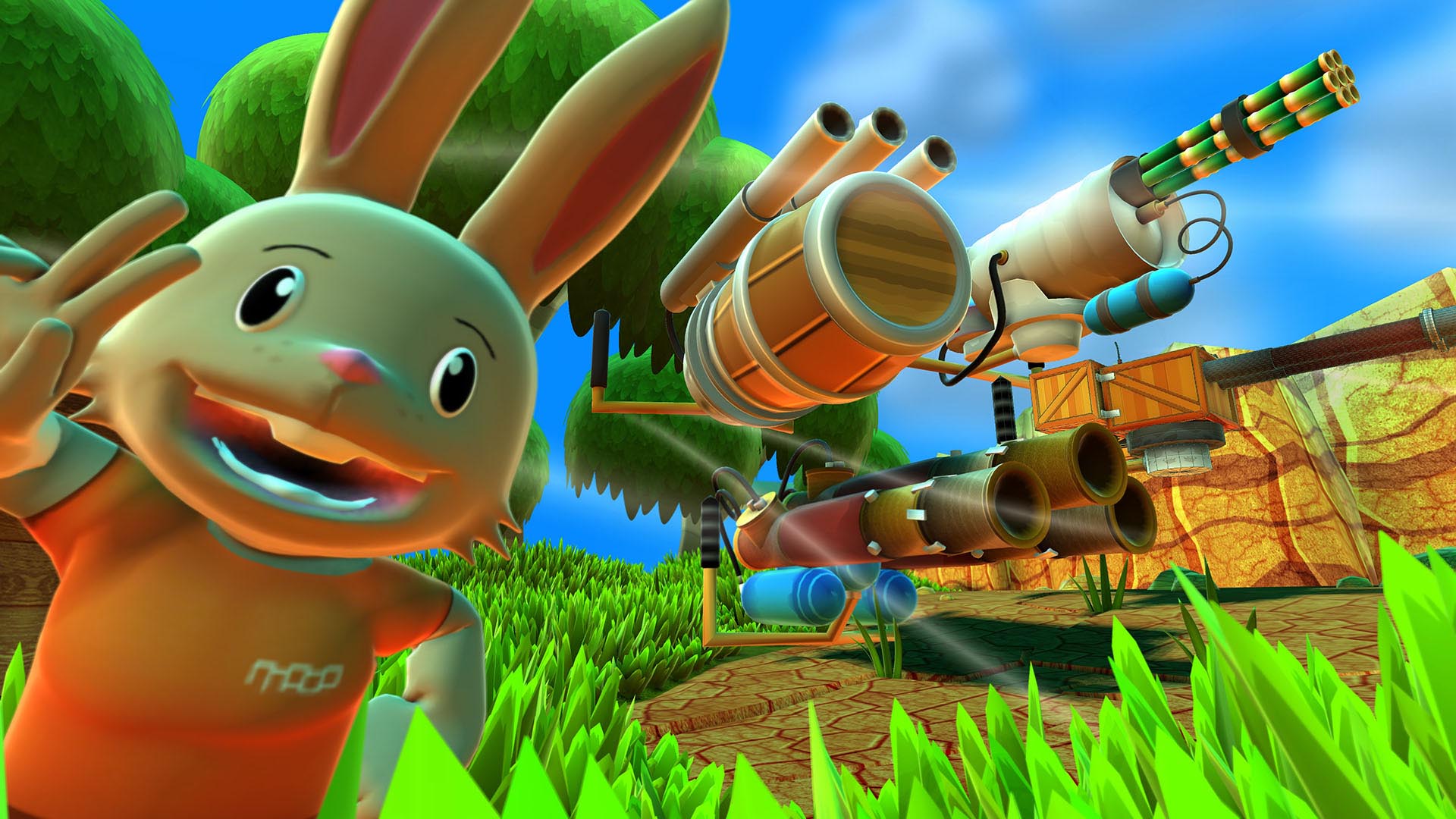 Скриншот из игры Blast 'Em Bunnies - 3