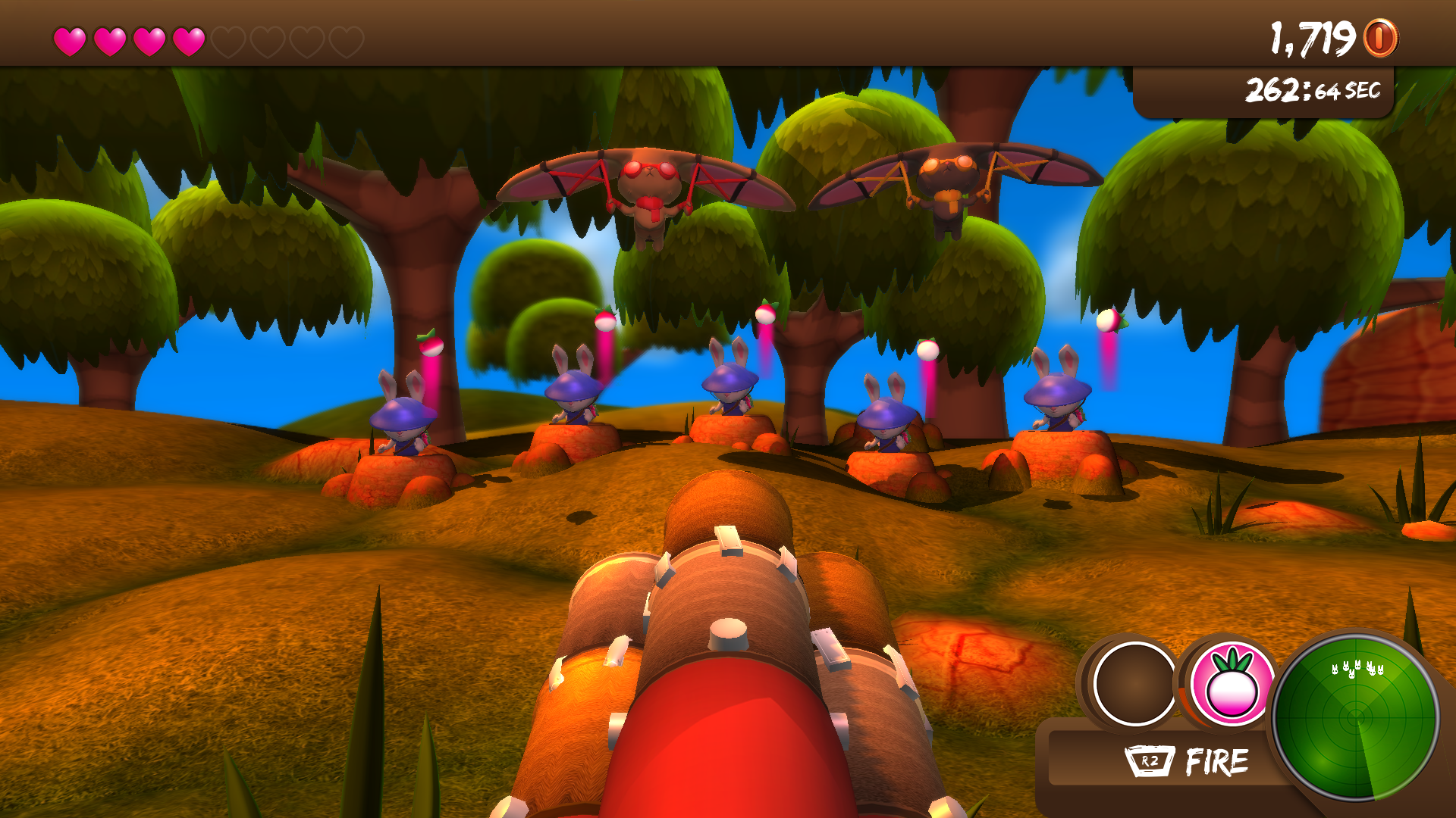 Скриншот из игры Blast 'Em Bunnies - 11