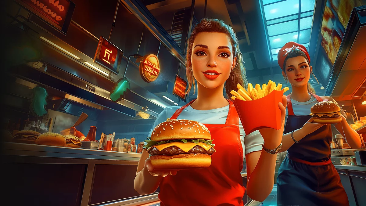 Скриншот из игры Fast Food Simulator - 4