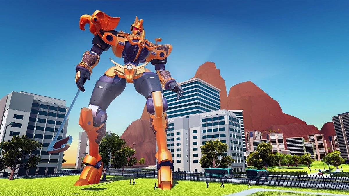 Скриншот из игры 100ft Robot Golf - 18