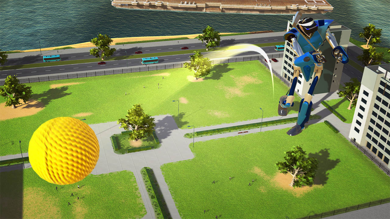 Скриншот из игры 100ft Robot Golf - 16