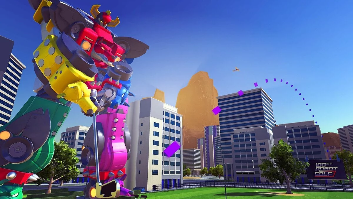 Скриншот из игры 100ft Robot Golf - 28
