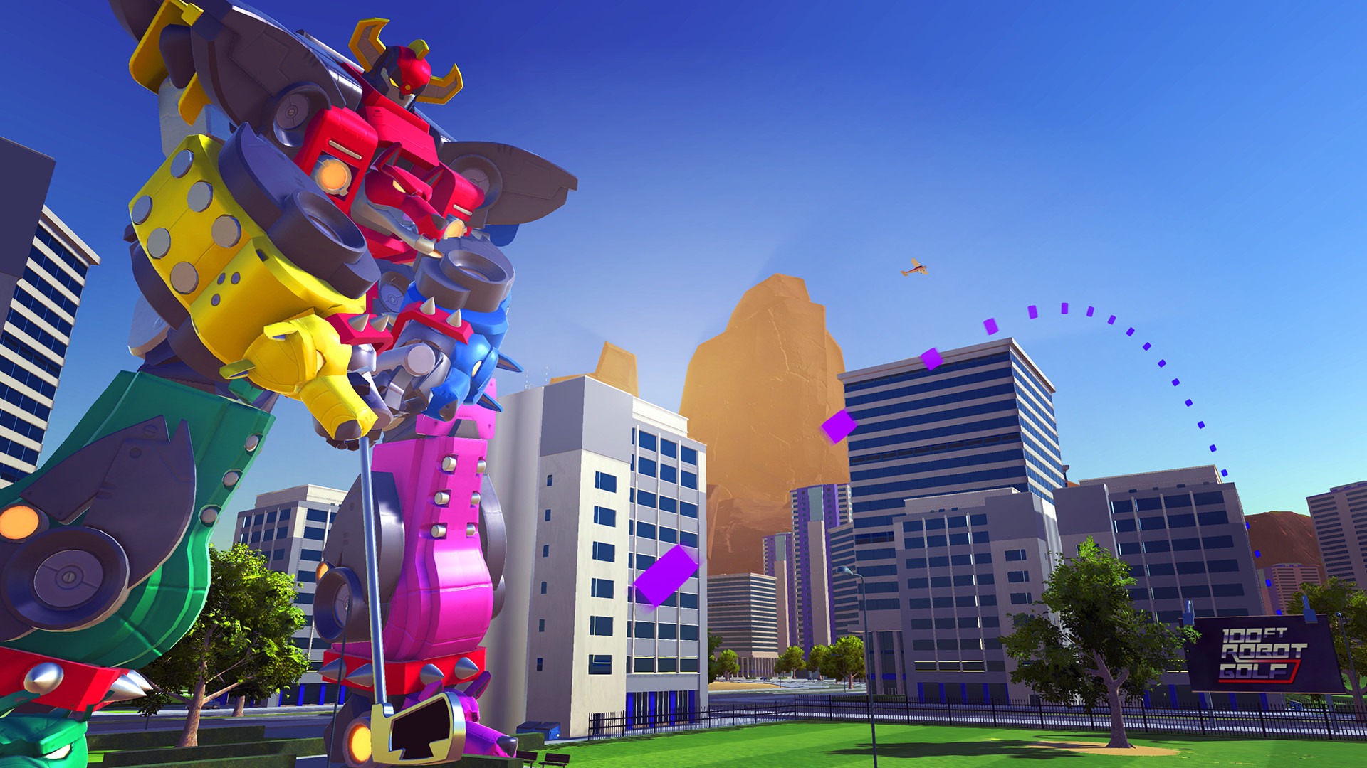 Скриншот из игры 100ft Robot Golf - 20