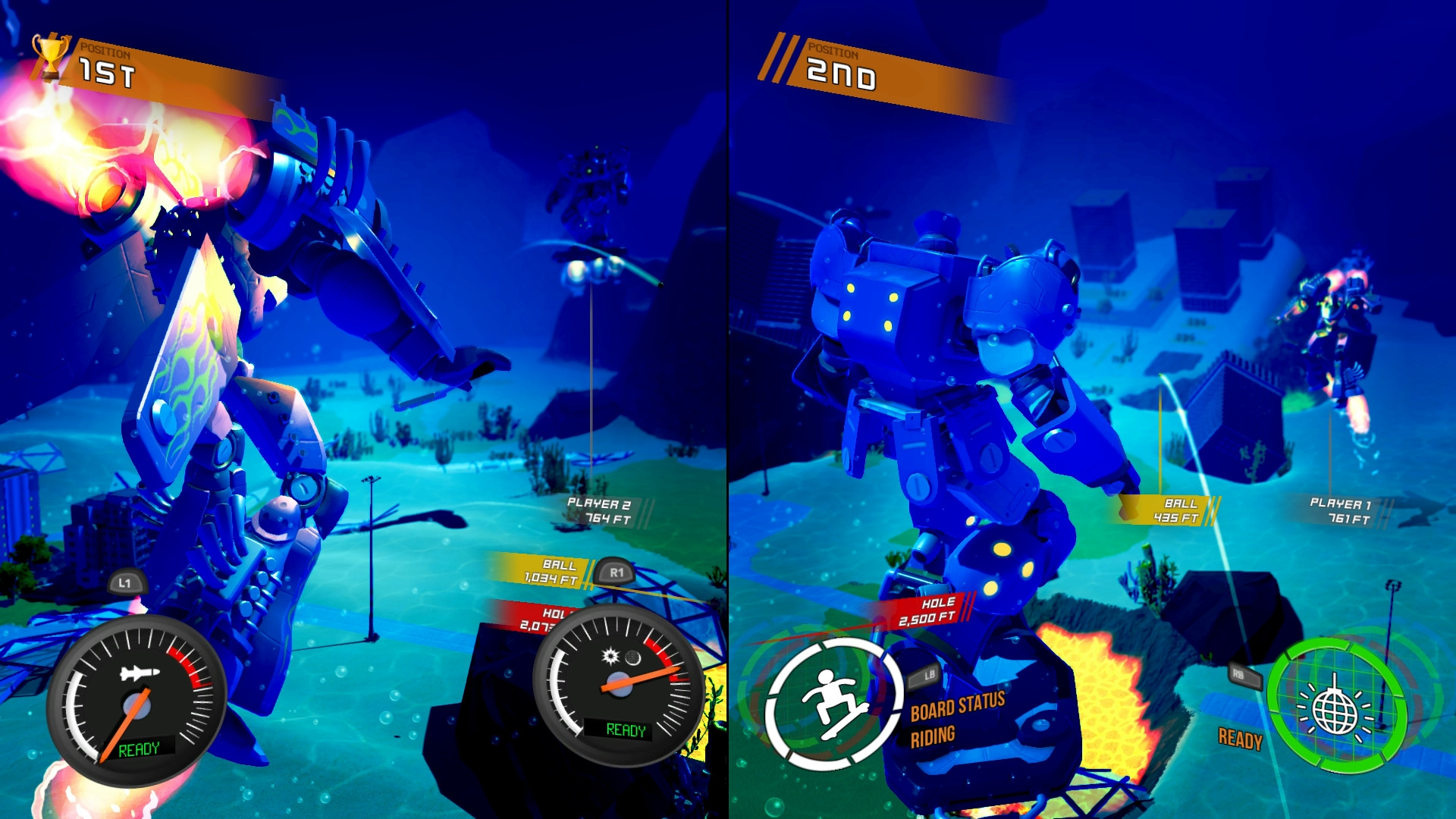 Скриншот из игры 100ft Robot Golf - 29