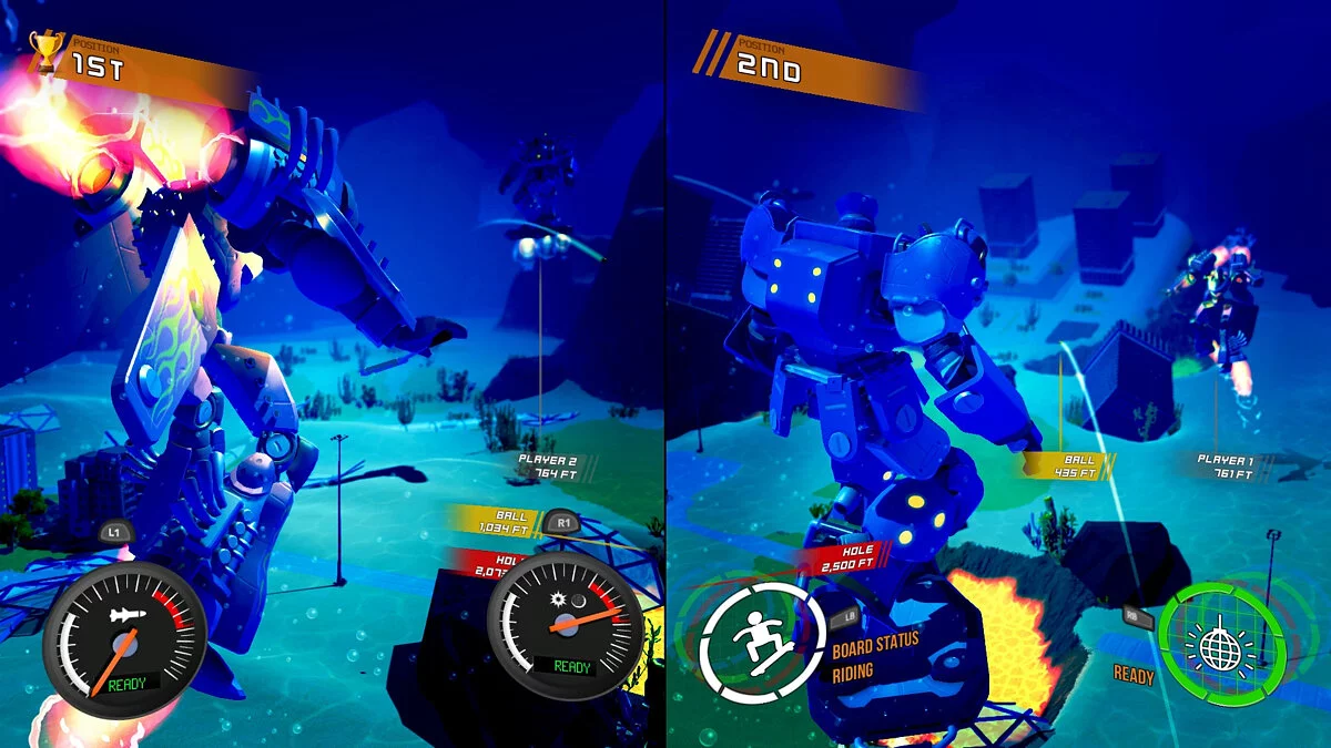 Скриншот из игры 100ft Robot Golf - 21