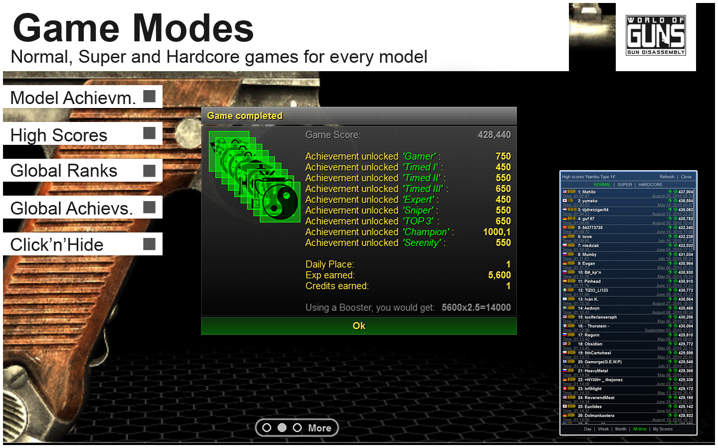 Скриншот из игры World of Guns: Gun Disassembly - 43