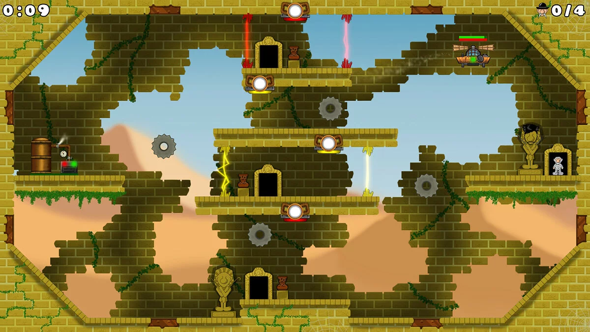 Скриншот из игры S-COPTER: Trials of Quick Fingers and Logic - 14