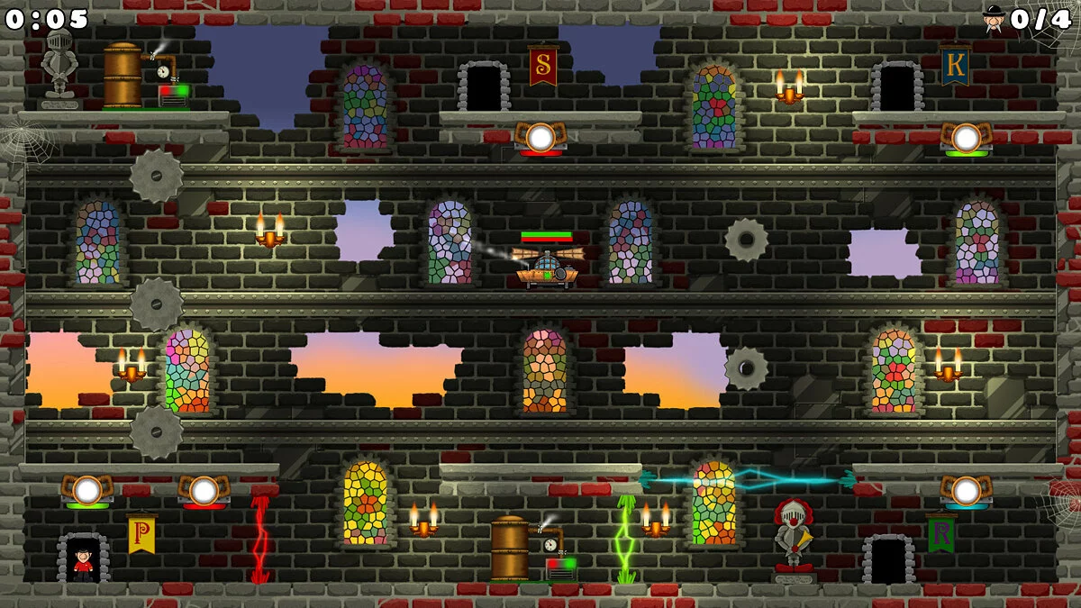 Скриншот из игры S-COPTER: Trials of Quick Fingers and Logic - 22