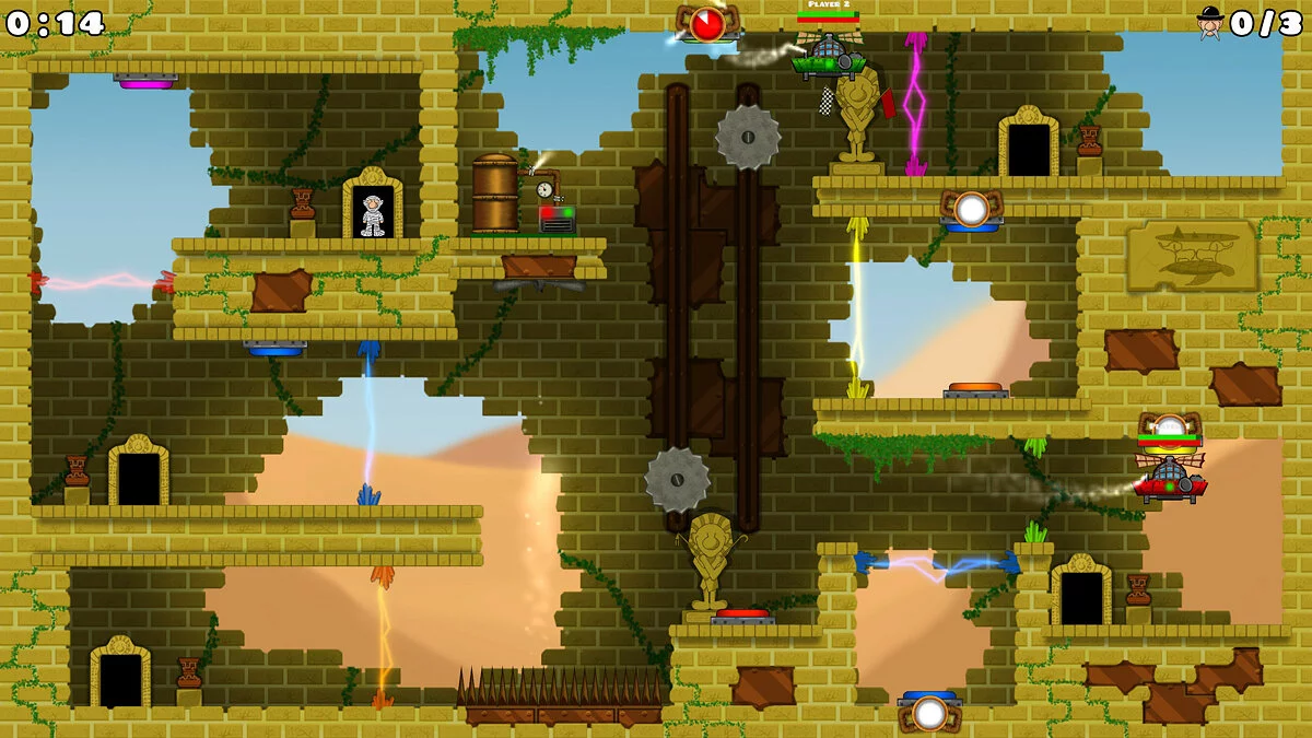 Скриншот из игры S-COPTER: Trials of Quick Fingers and Logic - 16