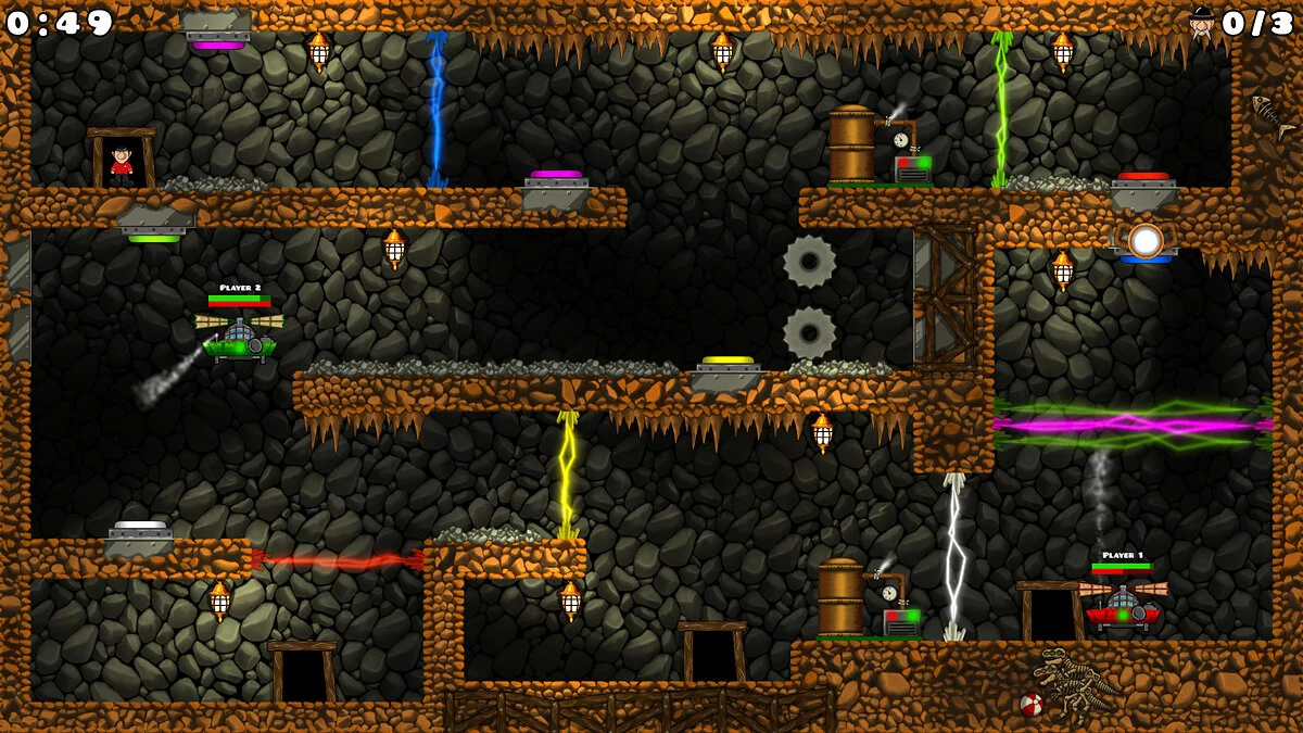 Скриншот из игры S-COPTER: Trials of Quick Fingers and Logic - 19