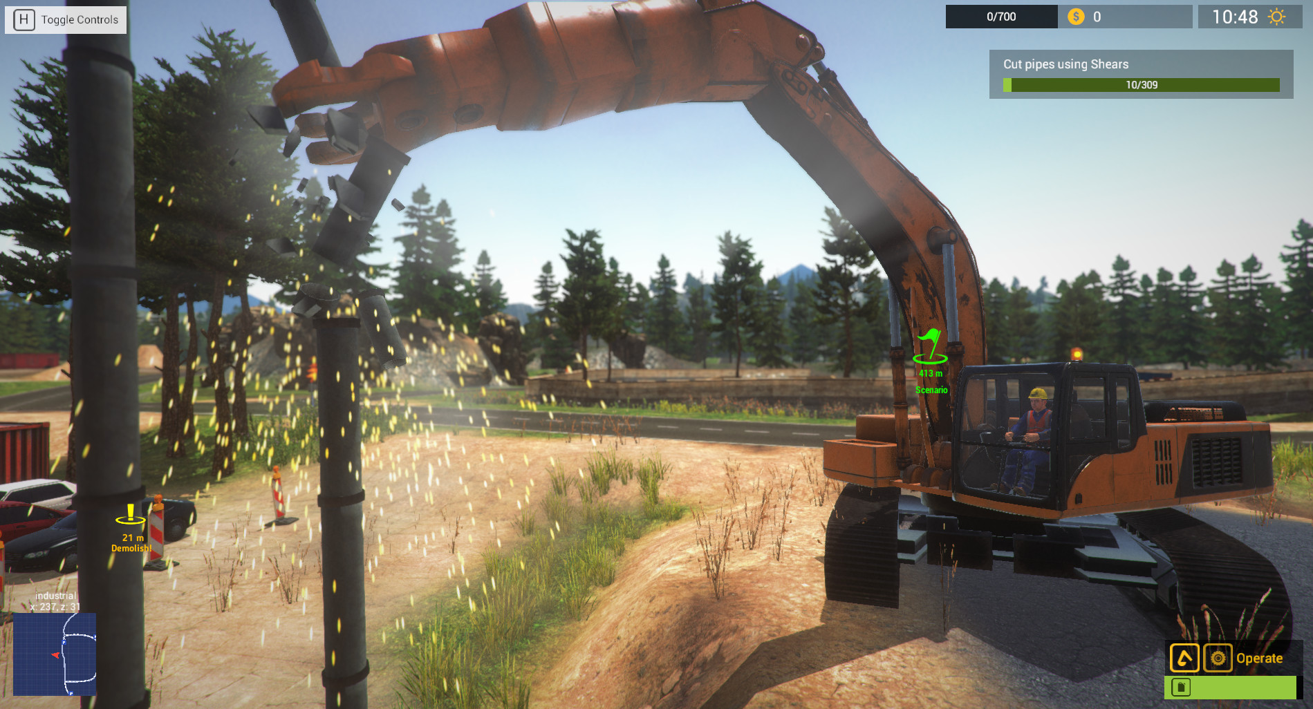 Скриншот из игры Demolish & Build 2017 - 28