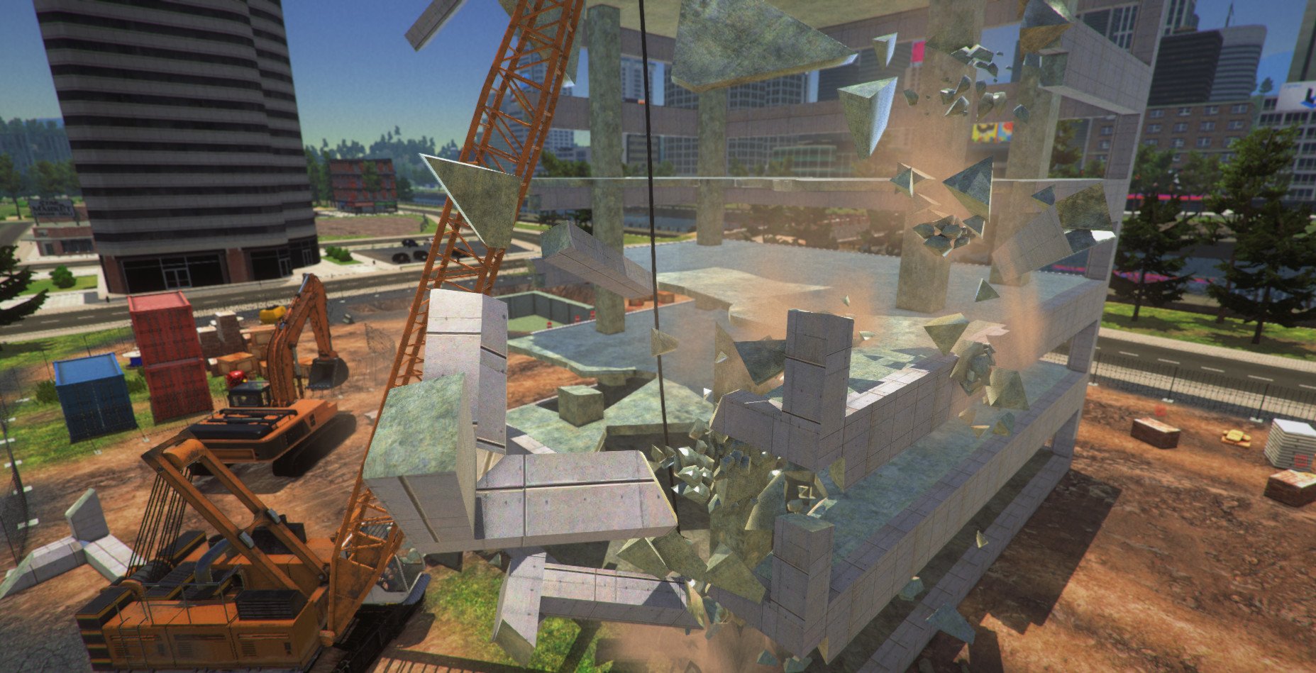 Скриншот из игры Demolish & Build Company 2017 - 18