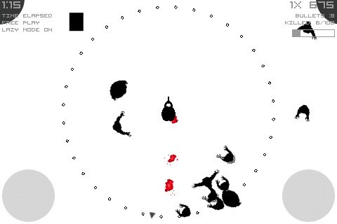 Скриншот из игры Mobzombies: The First Wave - 2