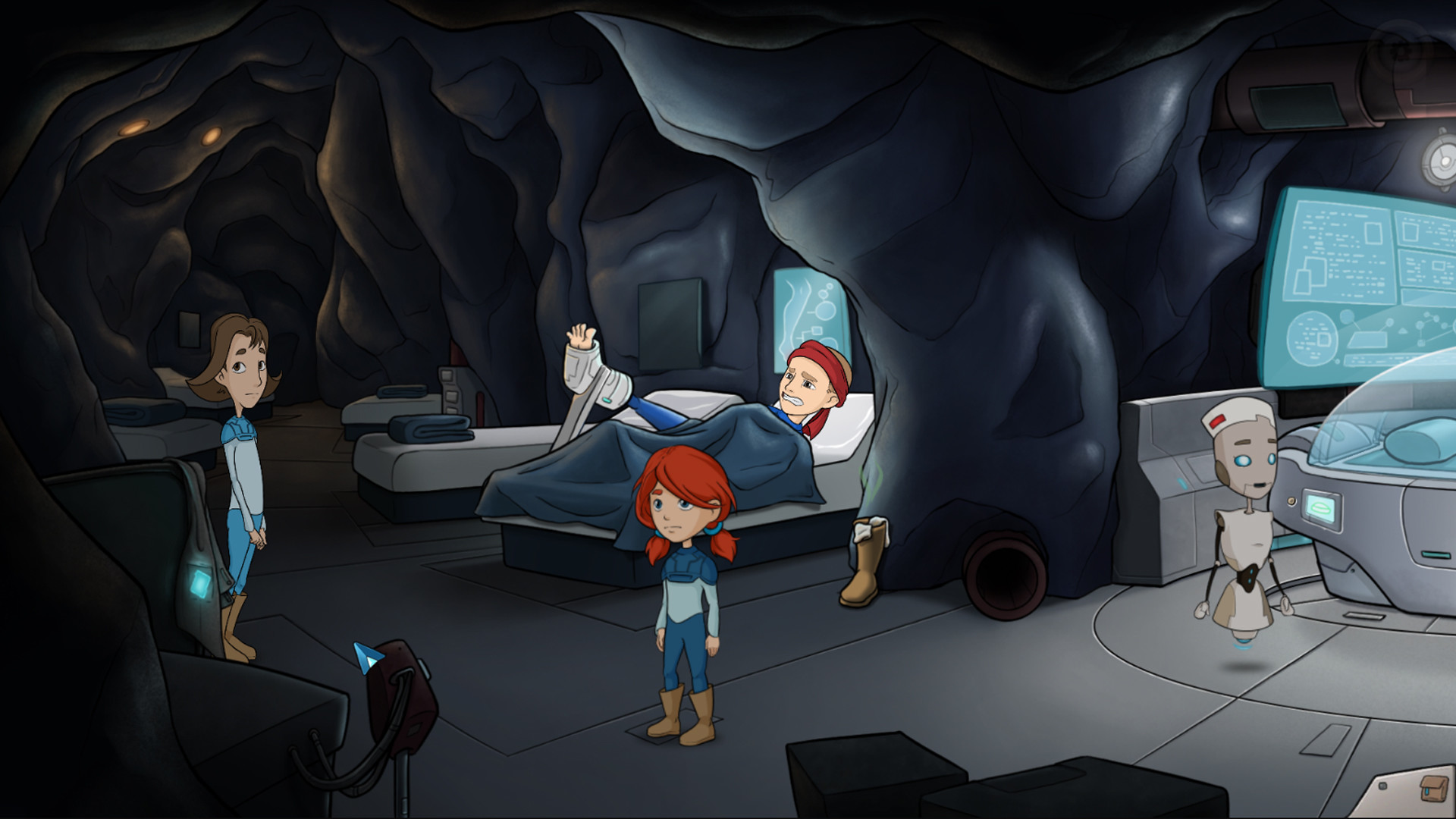 Скриншот из игры Aurora: The Lost Medallion - The Cave - 17