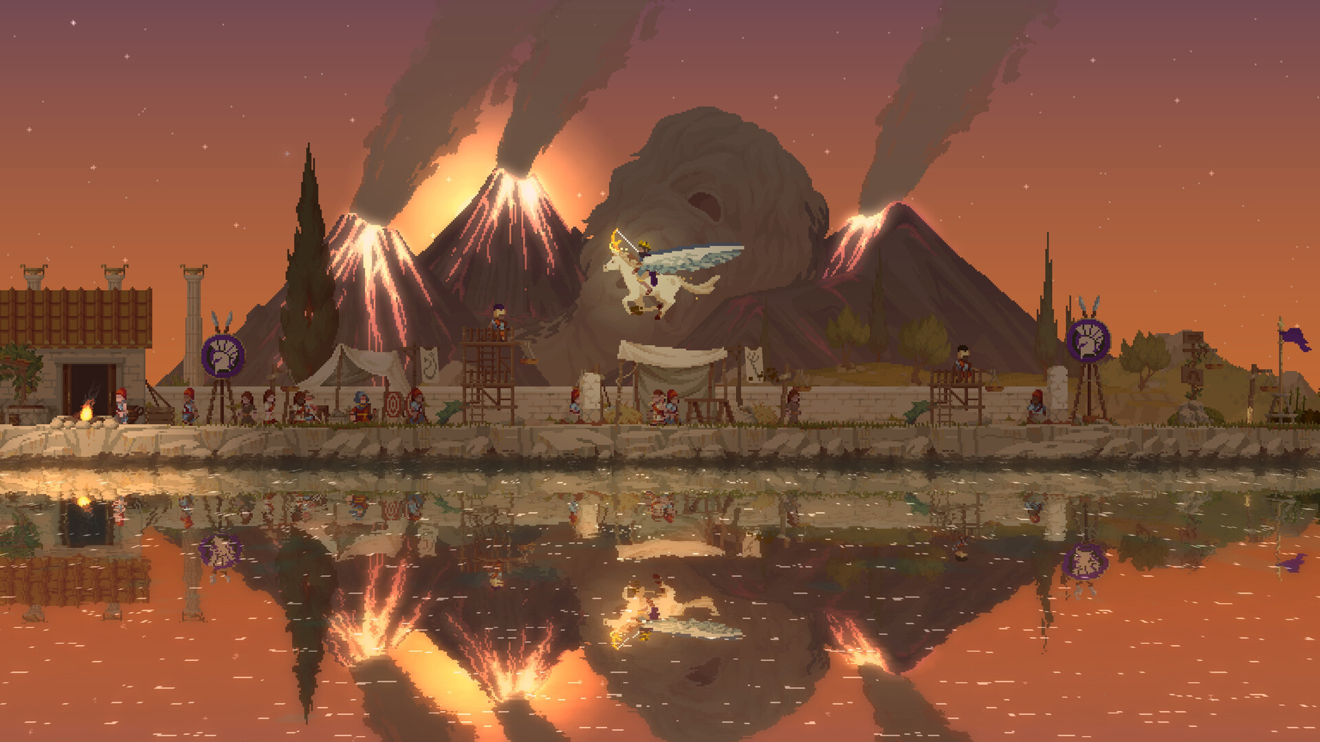 Скриншот из игры Kingdom Two Crowns: Call of Olympus - 6