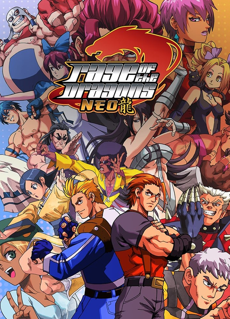 Обложка игры Rage of the Dragons NEO