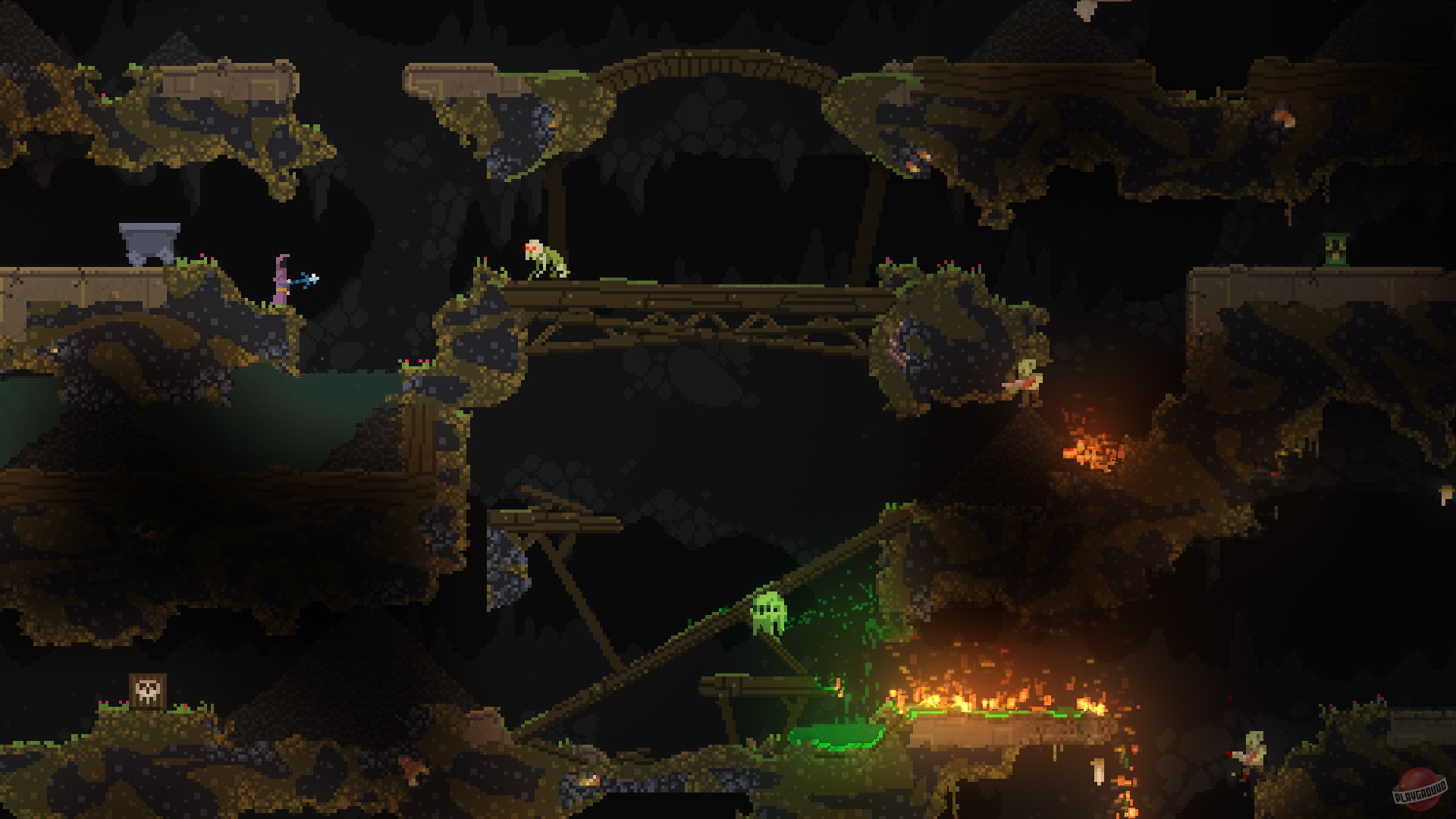 Скриншот из игры Noita - 19