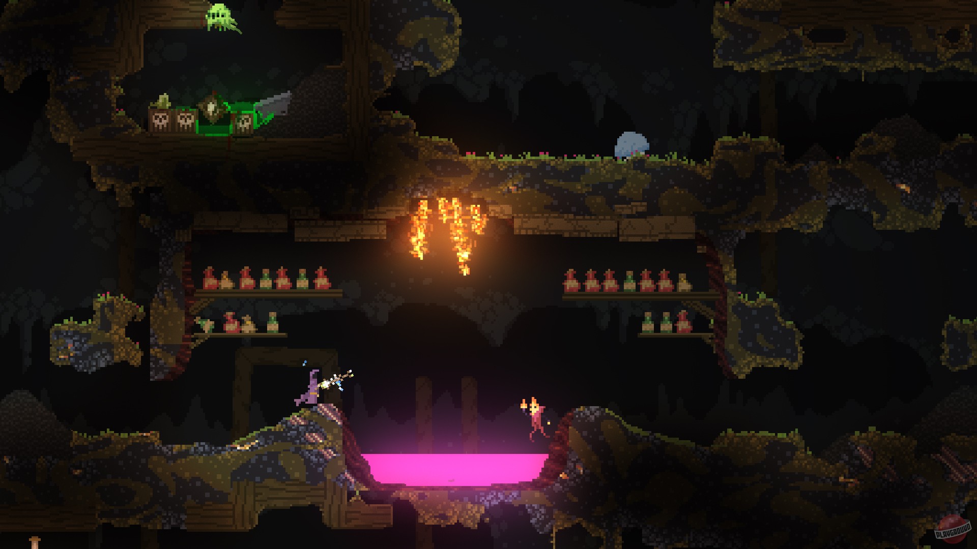 Скриншот из игры Noita - 31