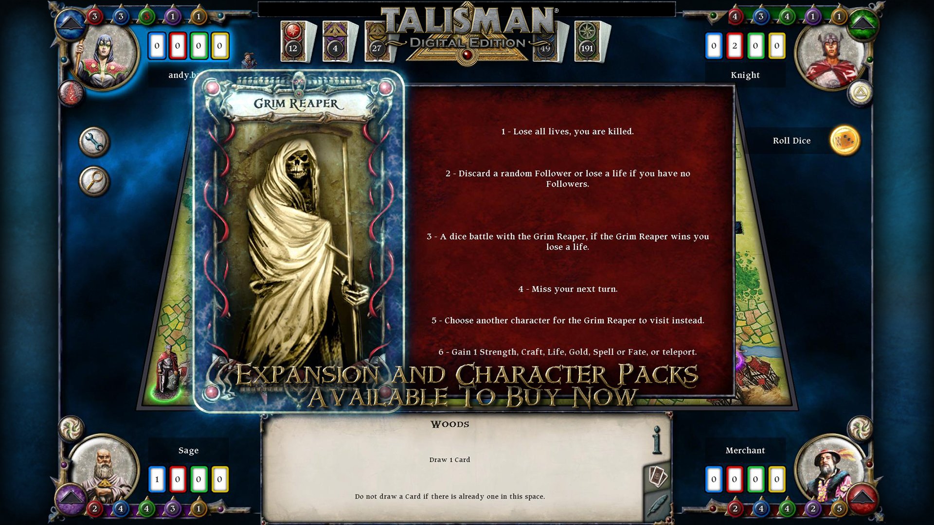 Скриншот из игры Talisman: Digital Edition - 3