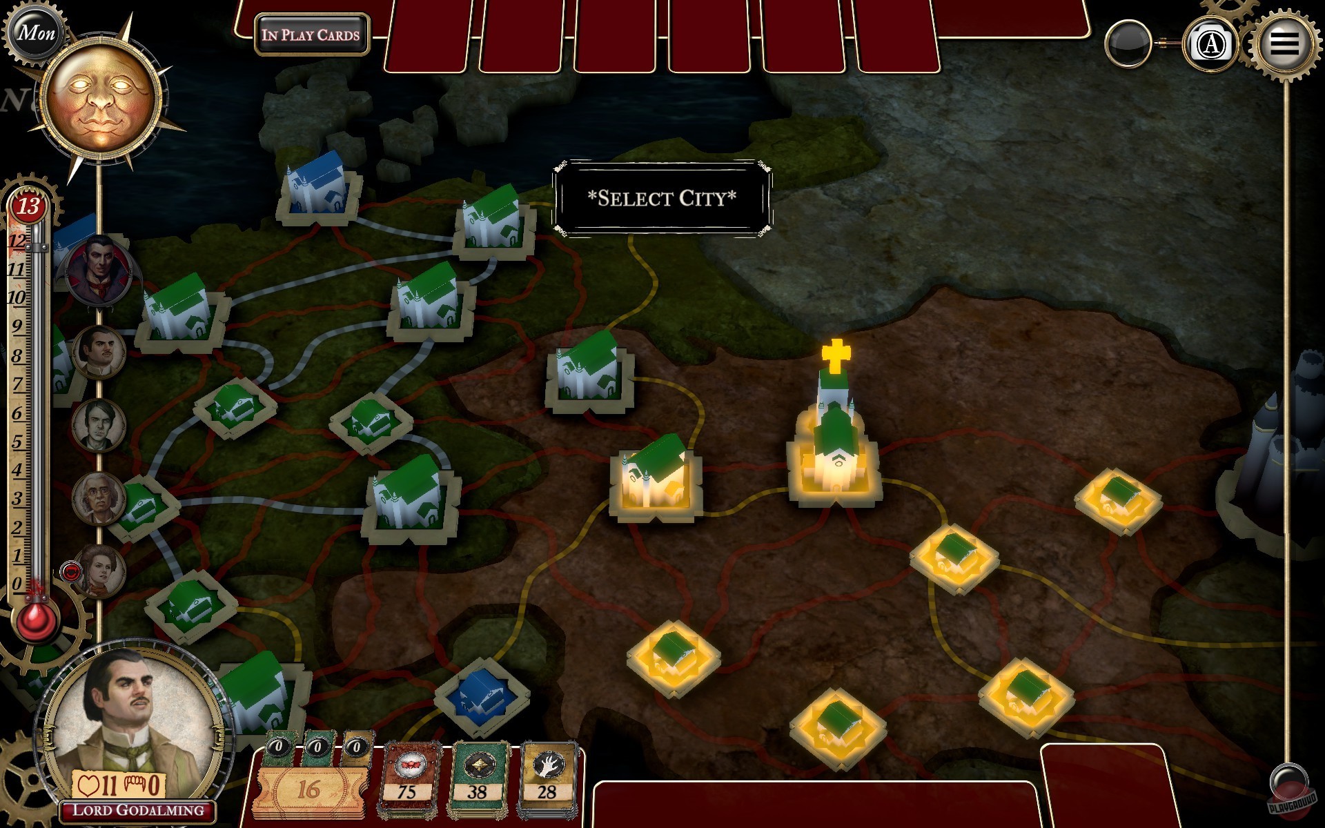 Скриншот из игры Fury of Dracula: Digital Edition - 7