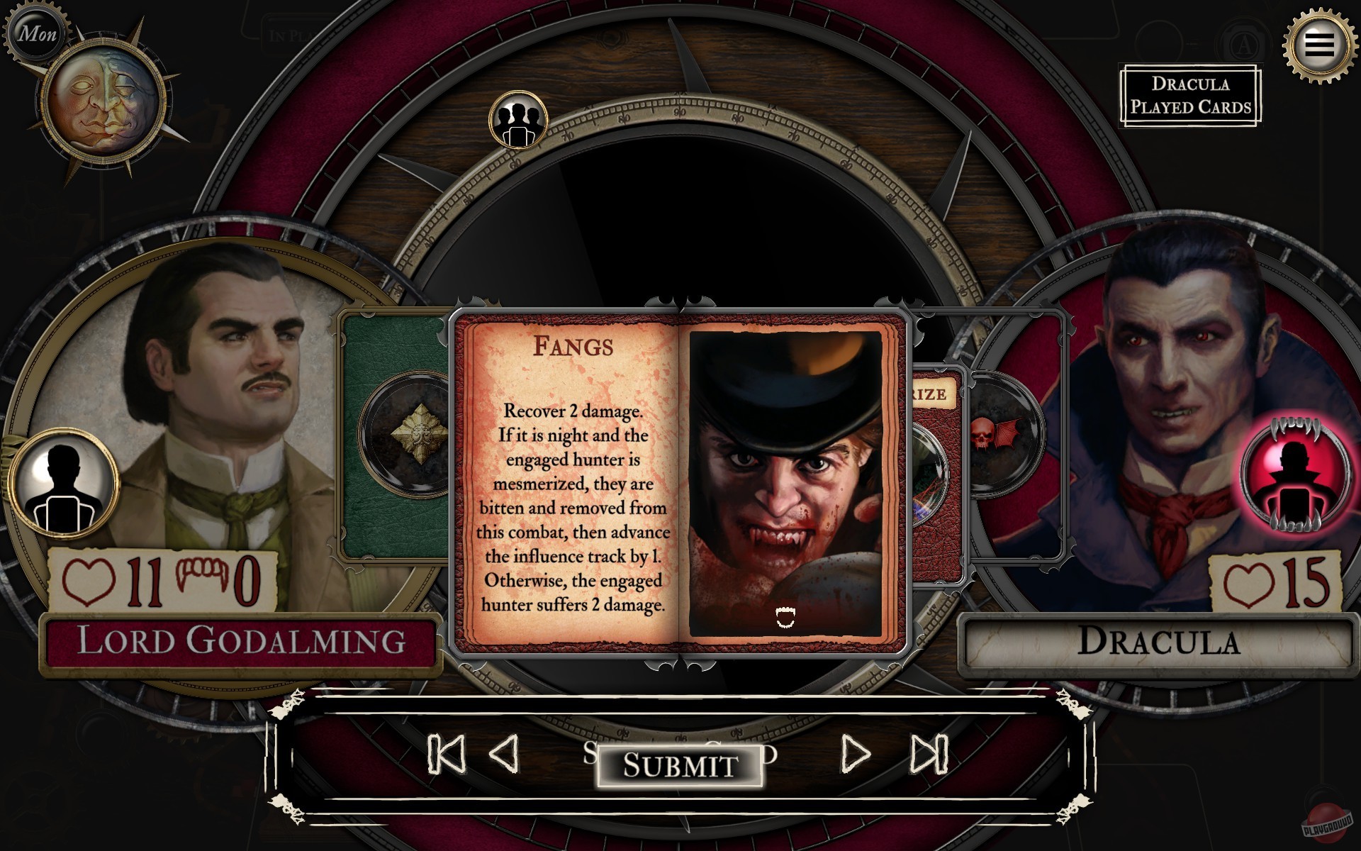 Скриншот из игры Fury of Dracula: Digital Edition - 6