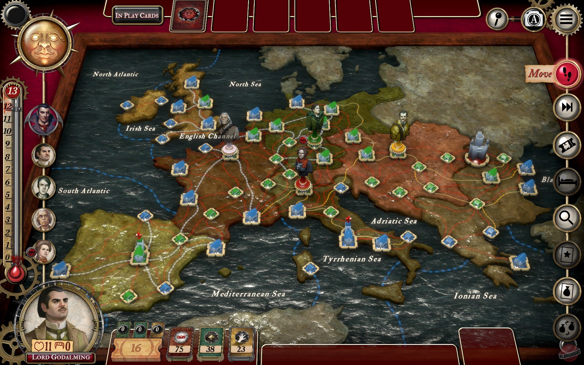 Скриншот из игры Fury of Dracula: Digital Edition - 15