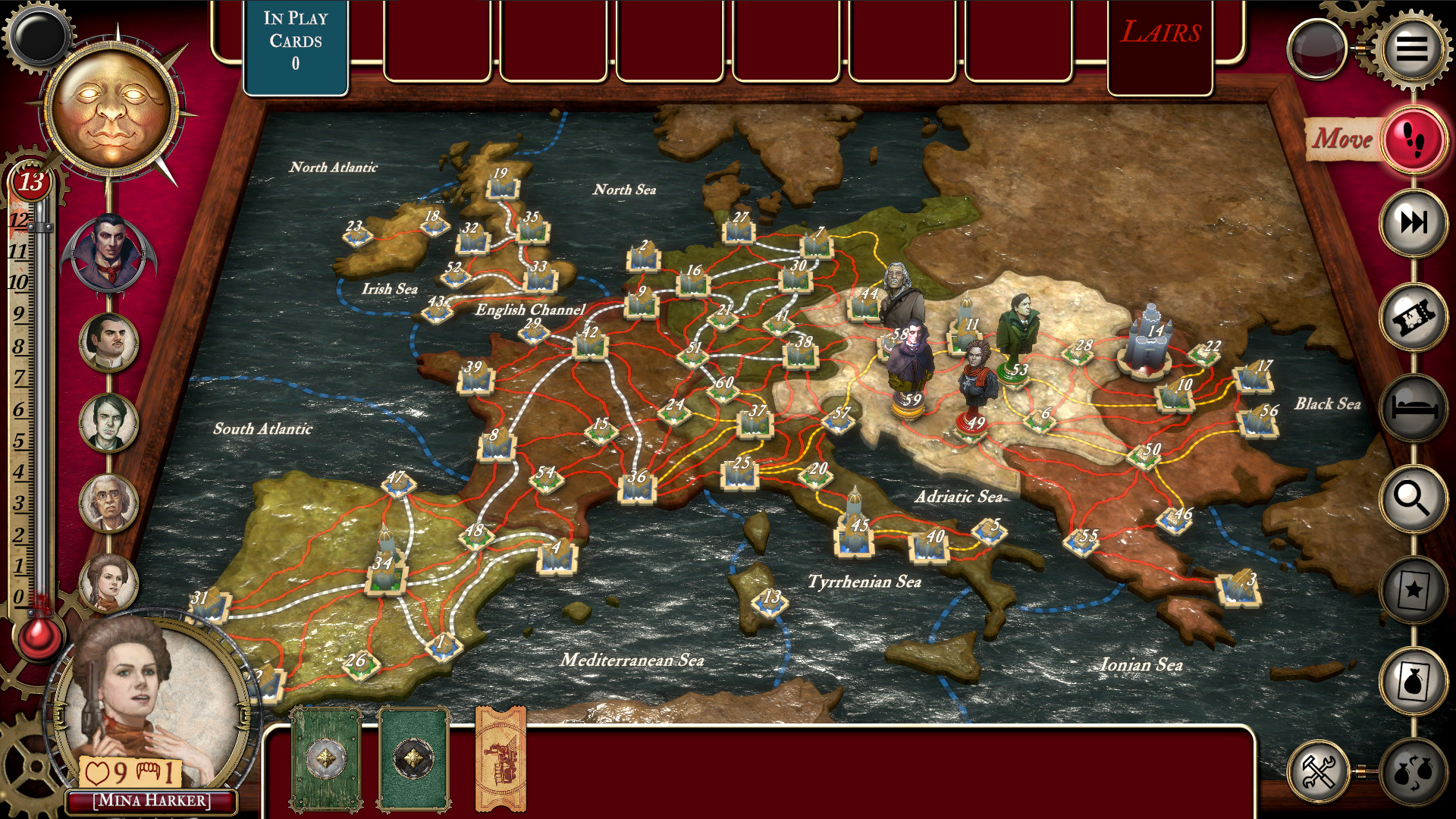 Скриншот из игры Fury of Dracula: Digital Edition - 1