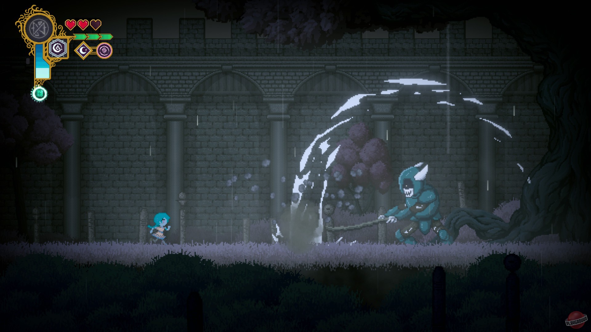 Скриншот из игры Rune Fencer Illyia - 25