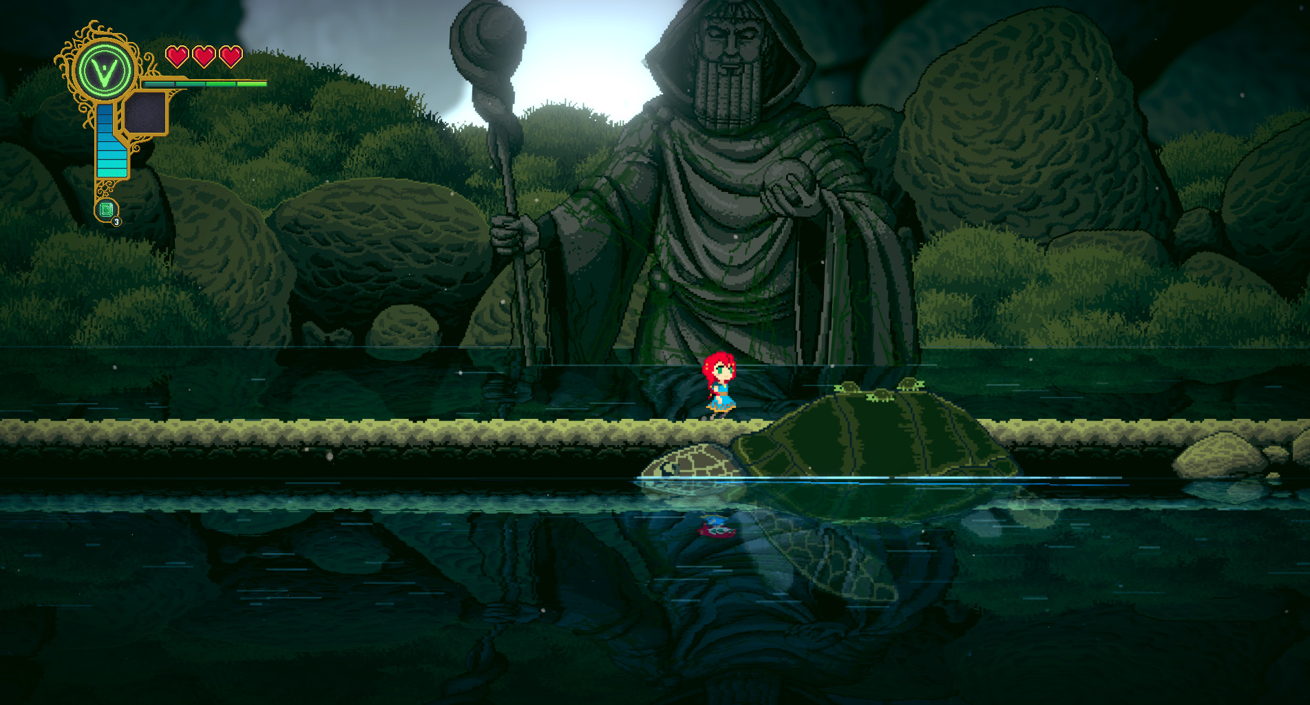 Скриншот из игры Rune Fencer Illyia - 3