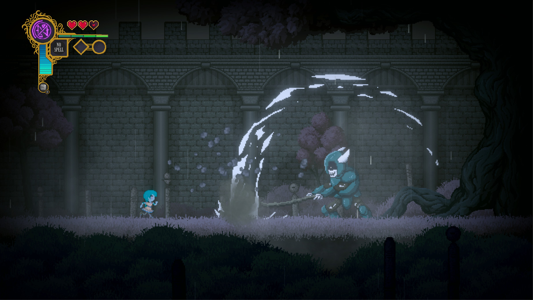 Скриншот из игры Rune Fencer Illyia - 4