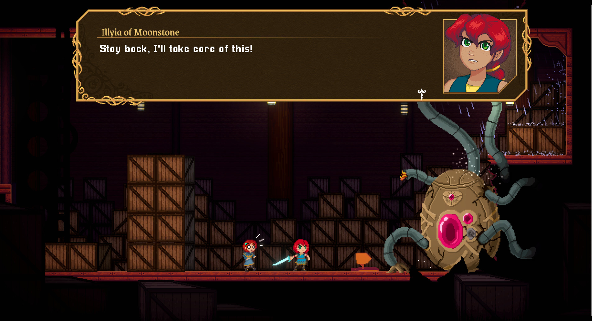 Скриншот из игры Rune Fencer Illyia - 5