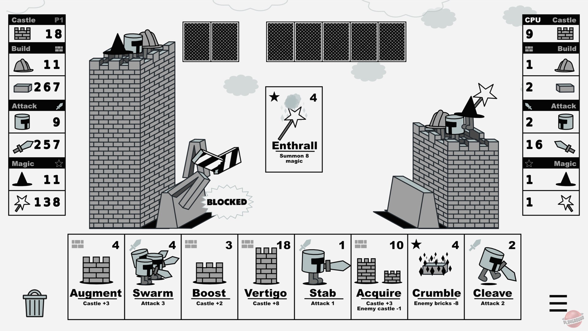 Скриншот из игры Castle V Castle - 2