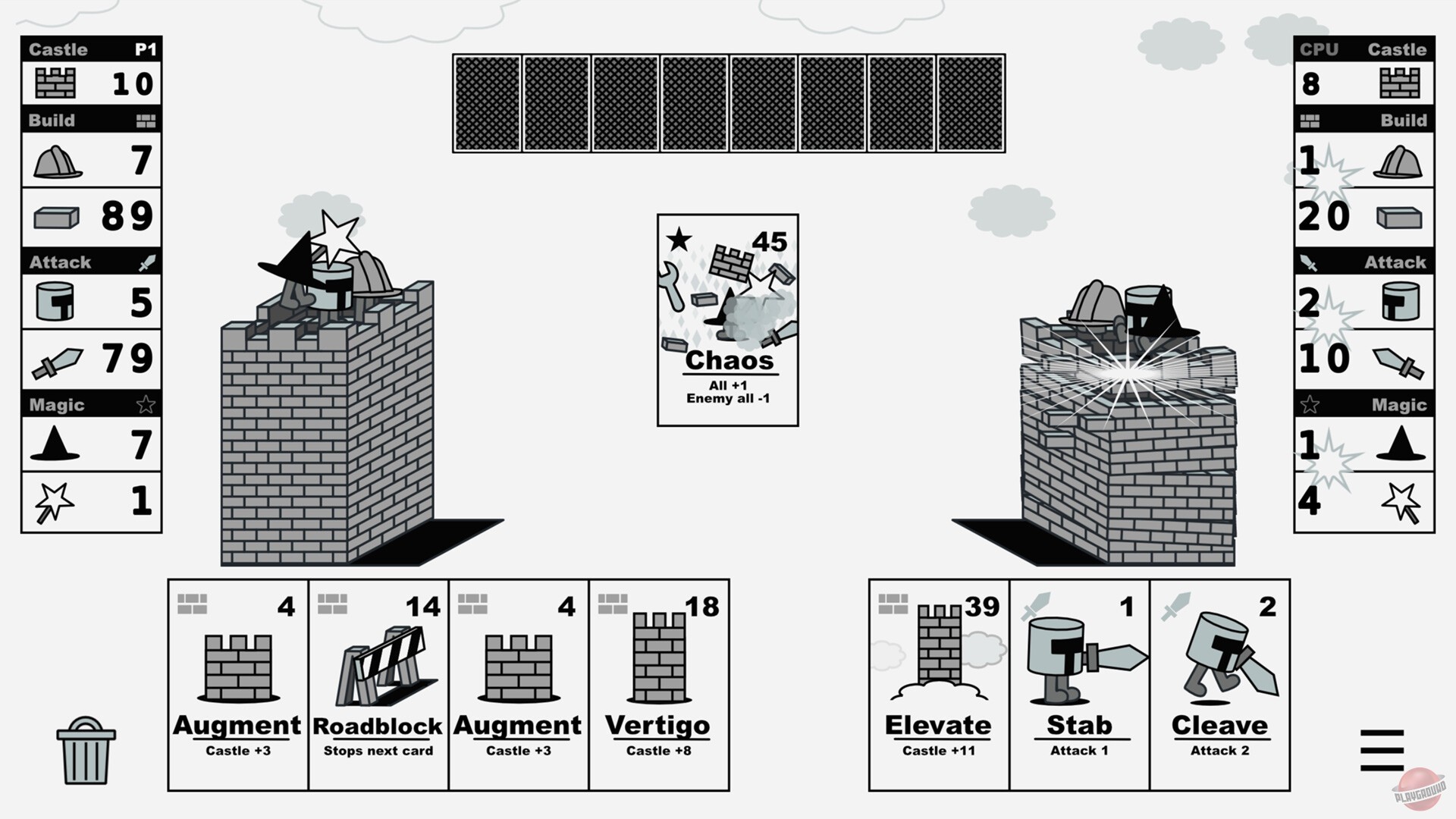 Скриншот из игры Castle V Castle - 5