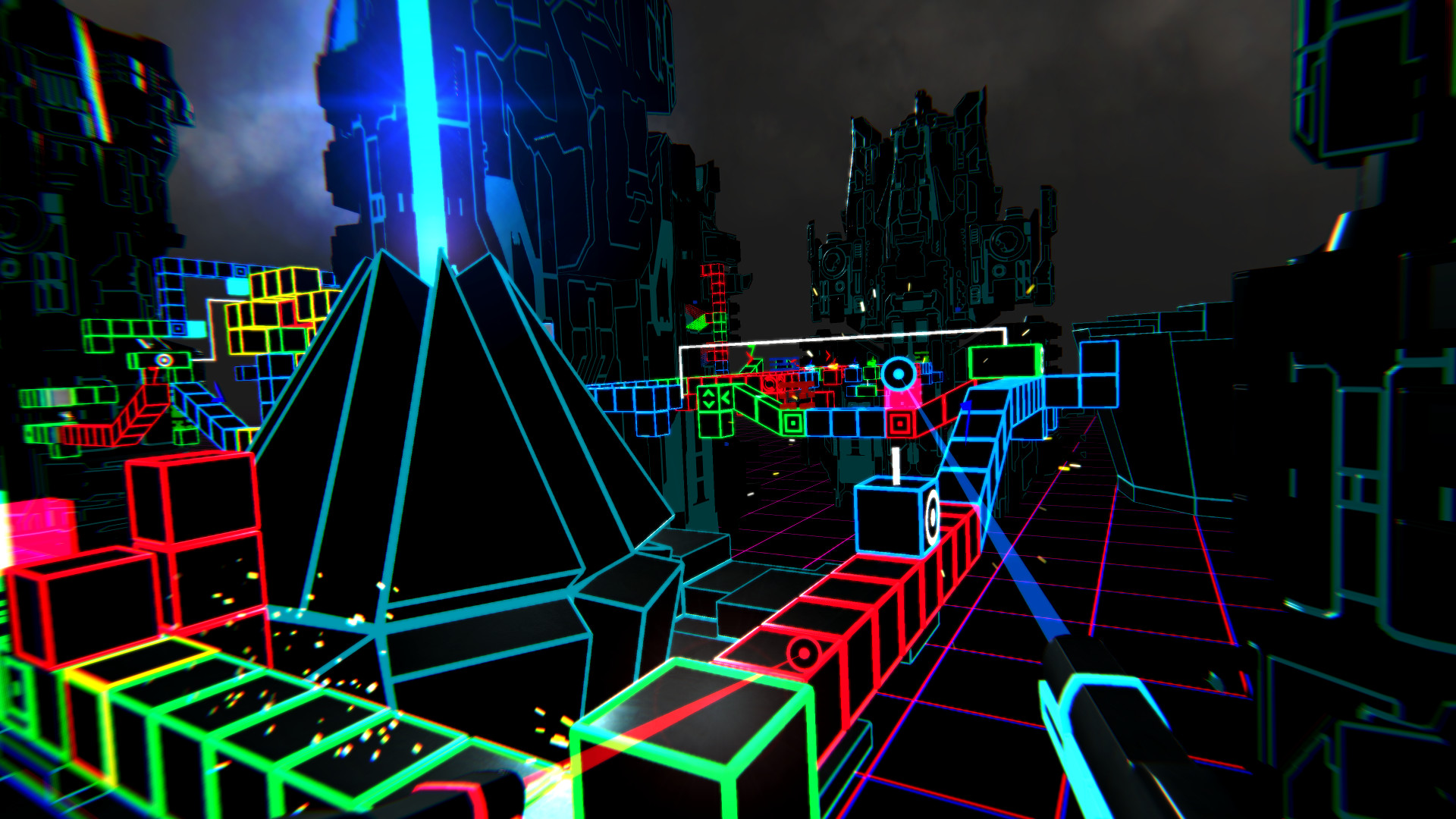 Скриншот из игры Neonwall - 3