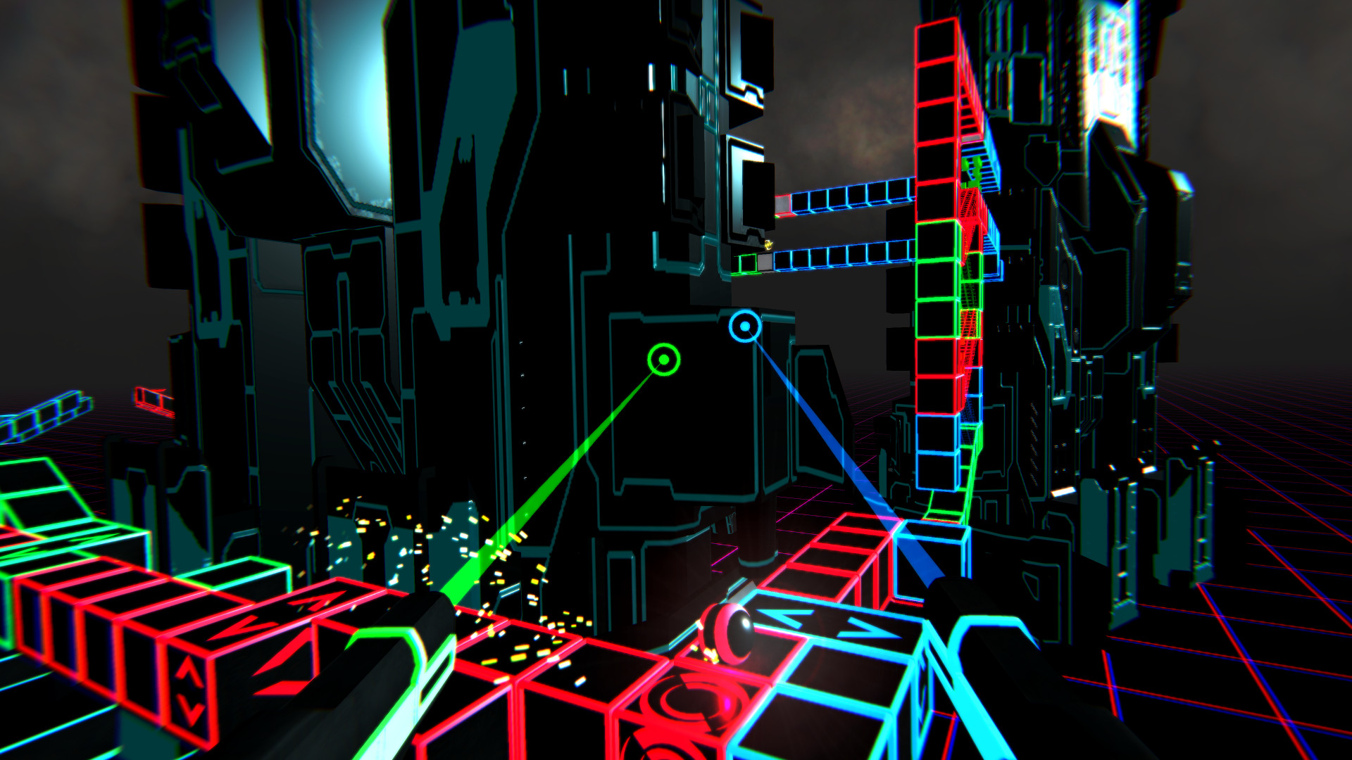 Скриншот из игры Neonwall - 5