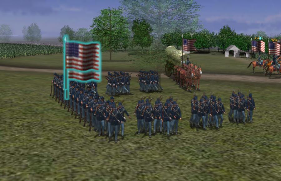 Скриншот из игры Scourge of War: Gettysburg - 73