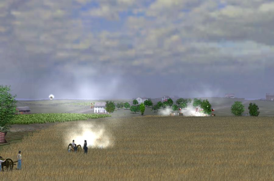 Скриншот из игры Scourge of War: Gettysburg - 7