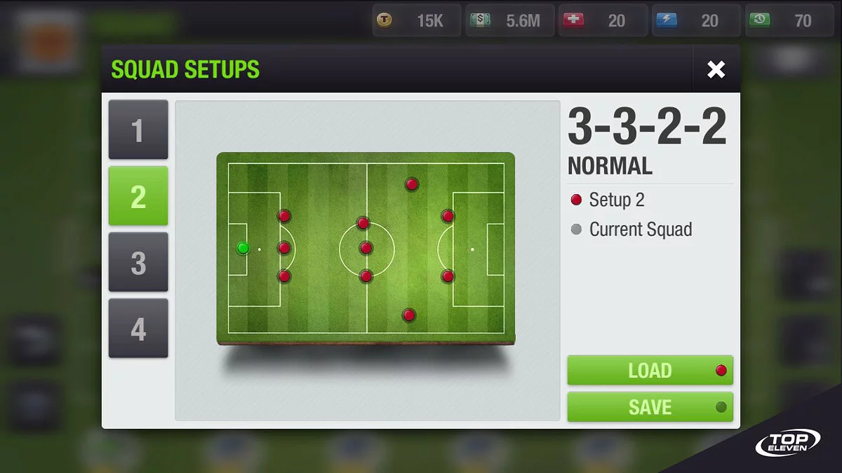 Скриншот из игры Top Eleven - 5