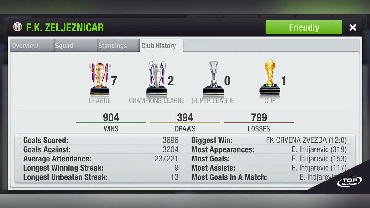 Скриншот из игры Top Eleven - 7