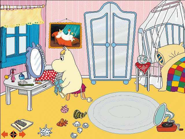 Скриншот из игры Moomintrolls Hide and Seek - 1