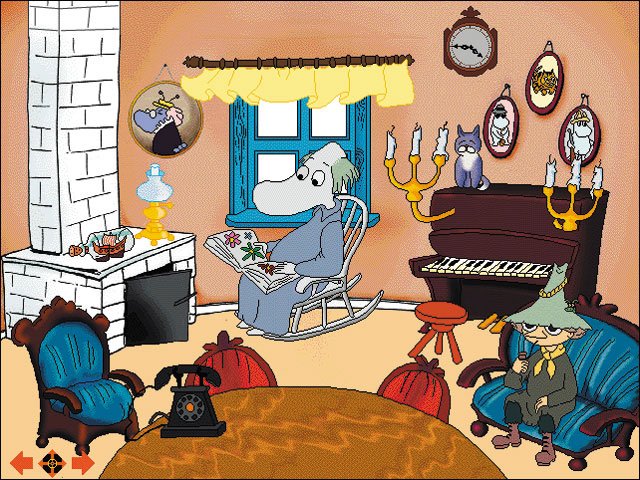 Скриншот из игры Moomintrolls Hide and Seek - 4